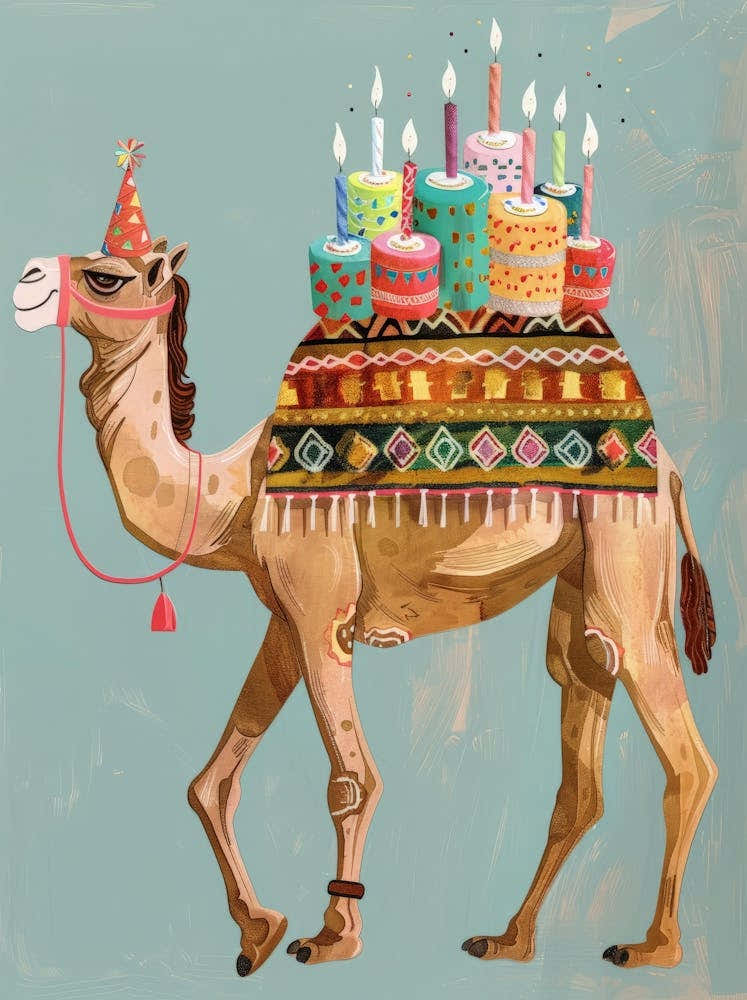 Birthday Camel 2
