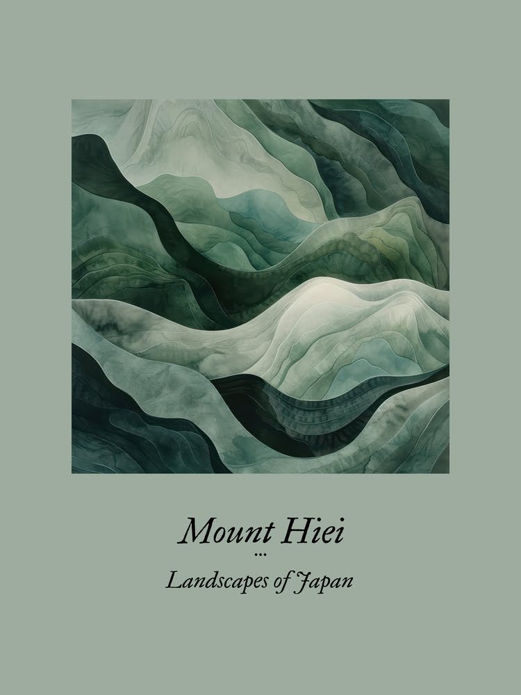 Landschaften Japans Mount Hiei 19
