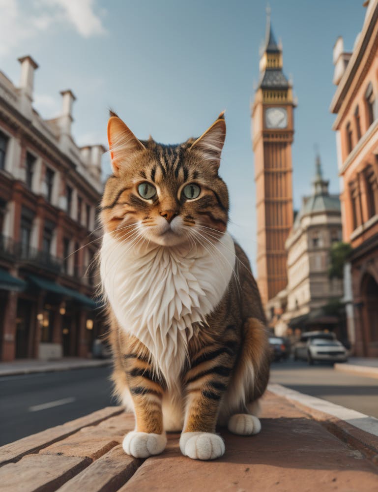 Cat In London