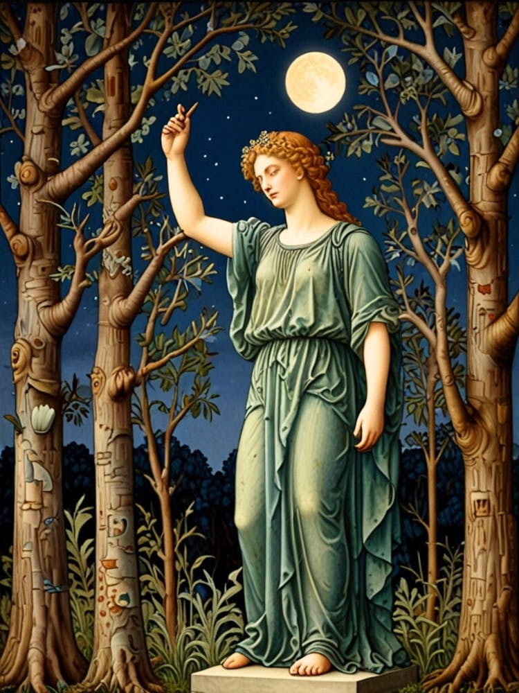 William Morris Aphrodite In The Woods 1