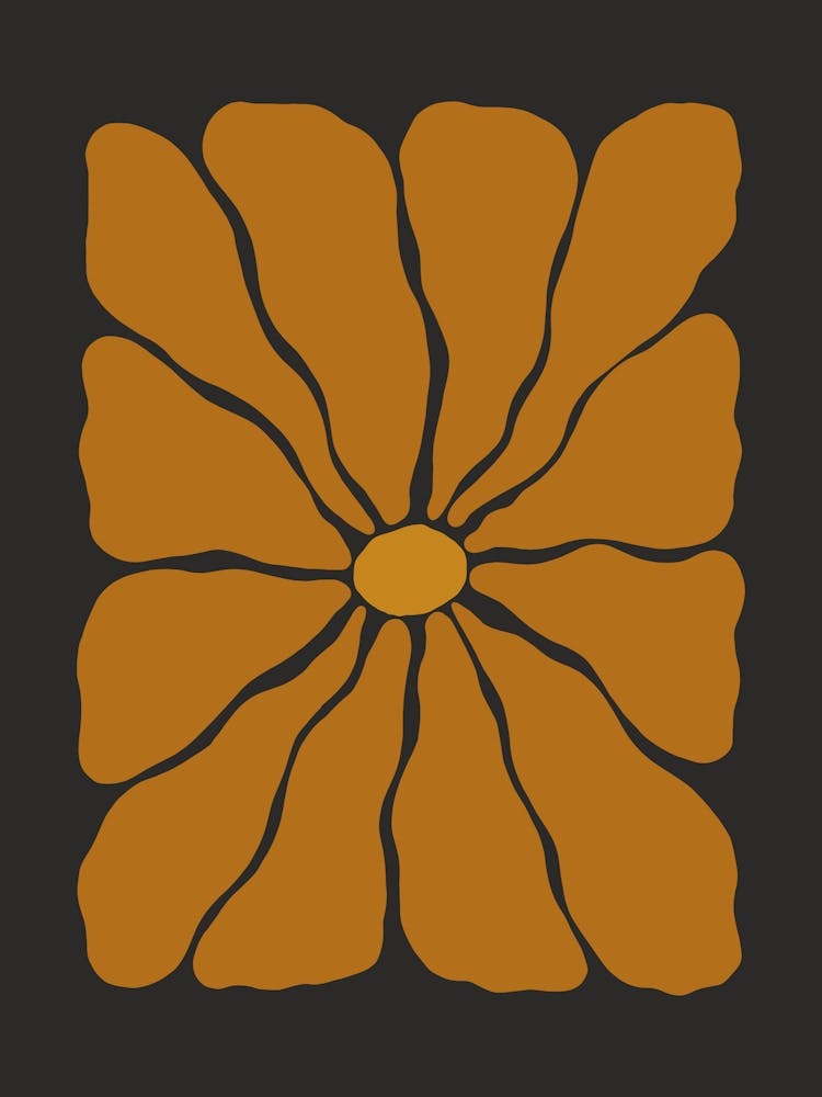 Autumn Flower 04 - Pumpkin Spice