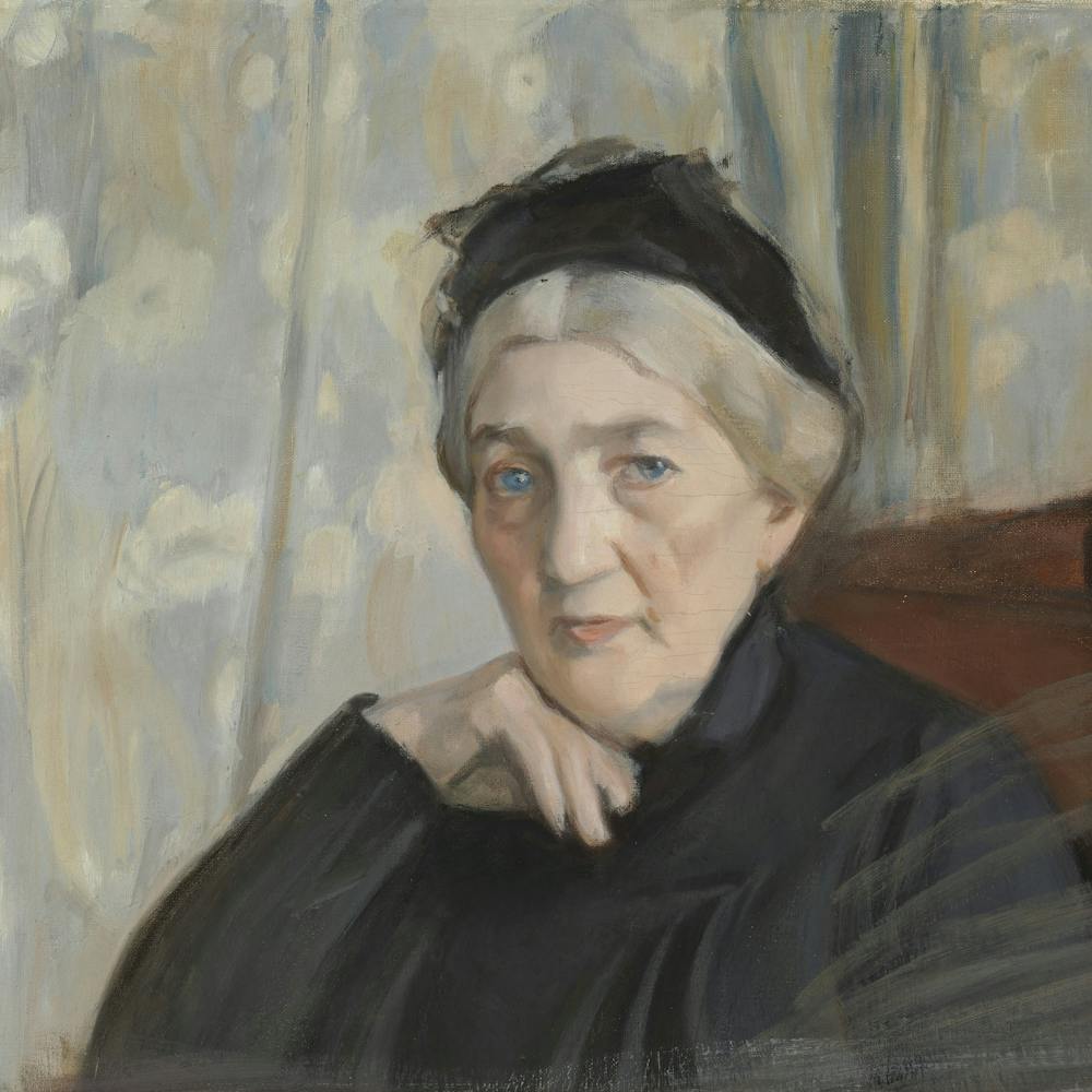Mother Of The Artist, 1904, By Magnus Enckell