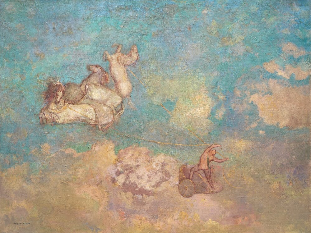 The Chariot Of Apollo (1905—1916), Odilon Redon