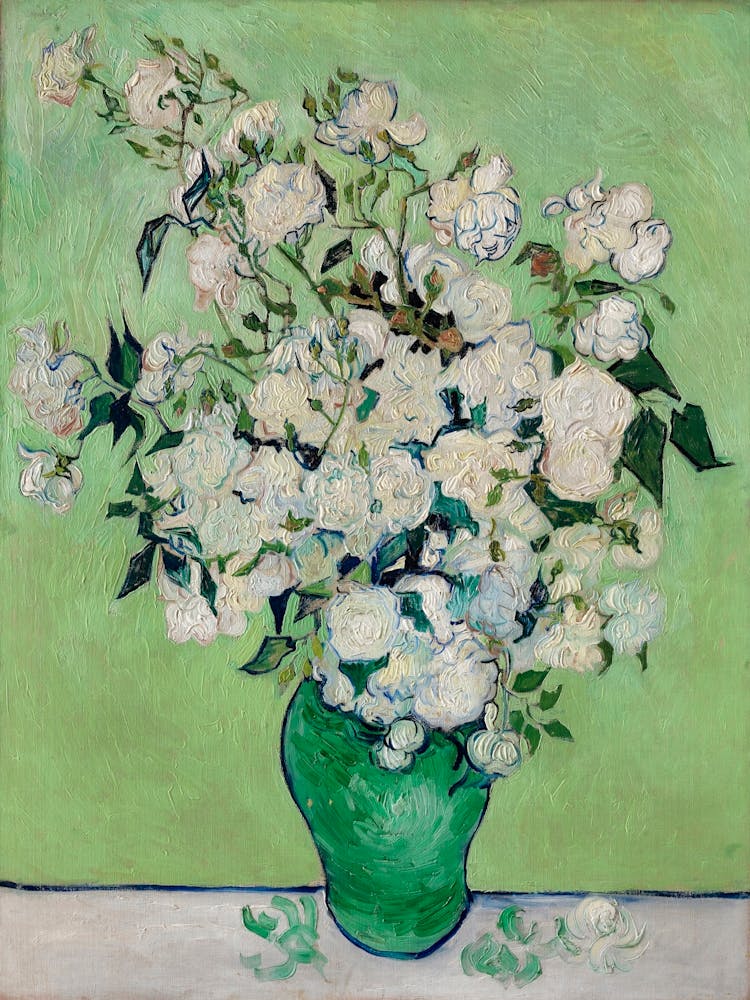 Roses (1890), Vincent Van Gogh