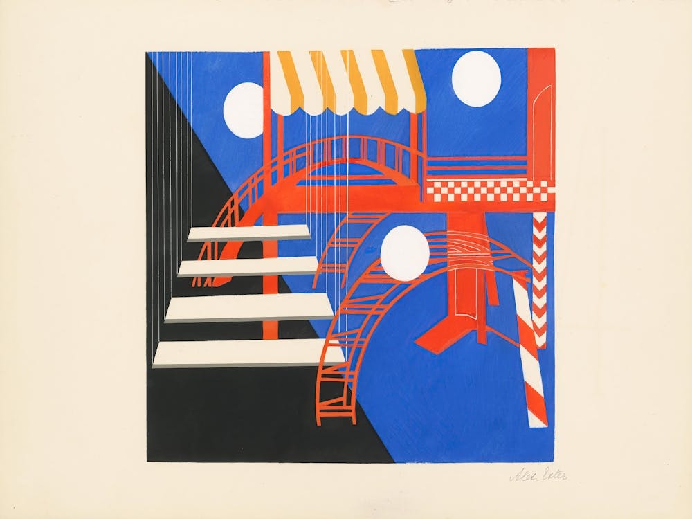 Theatermodelle (1930), Alexandra Exter (17)