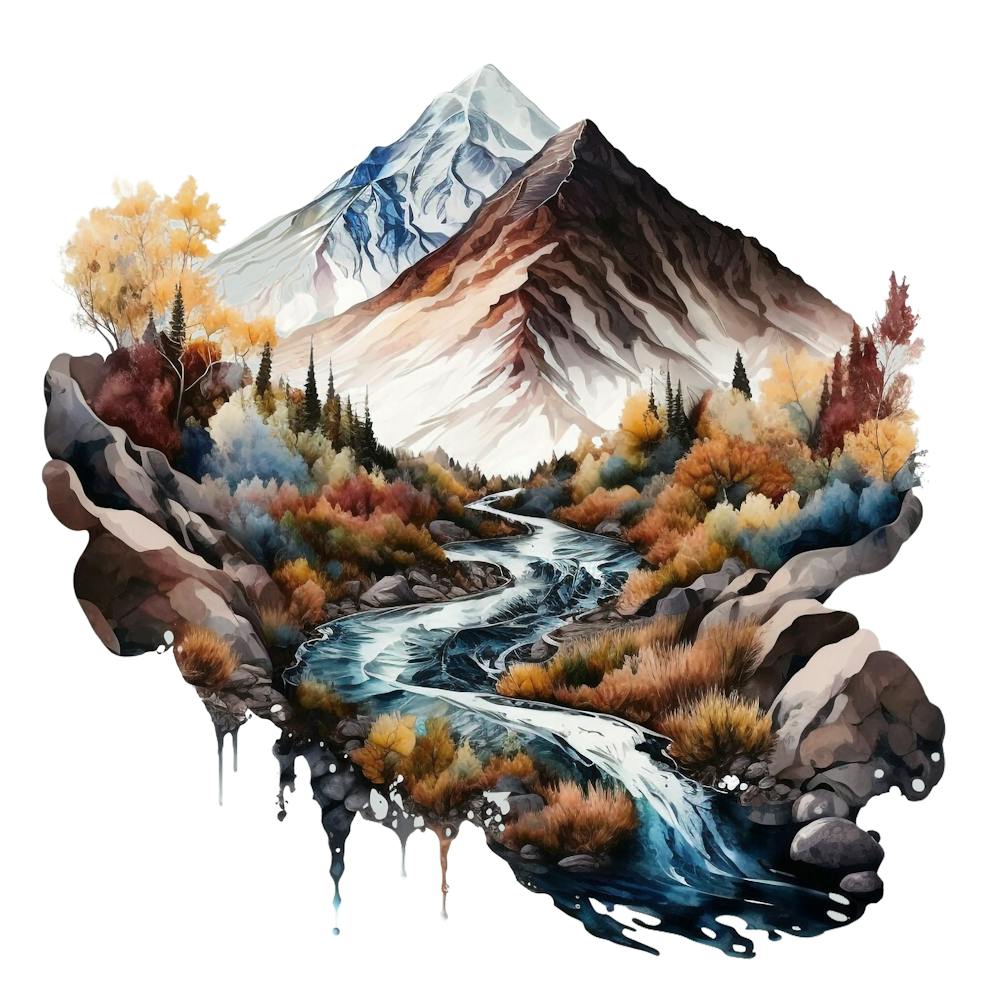 Ruisseau de montagne 1