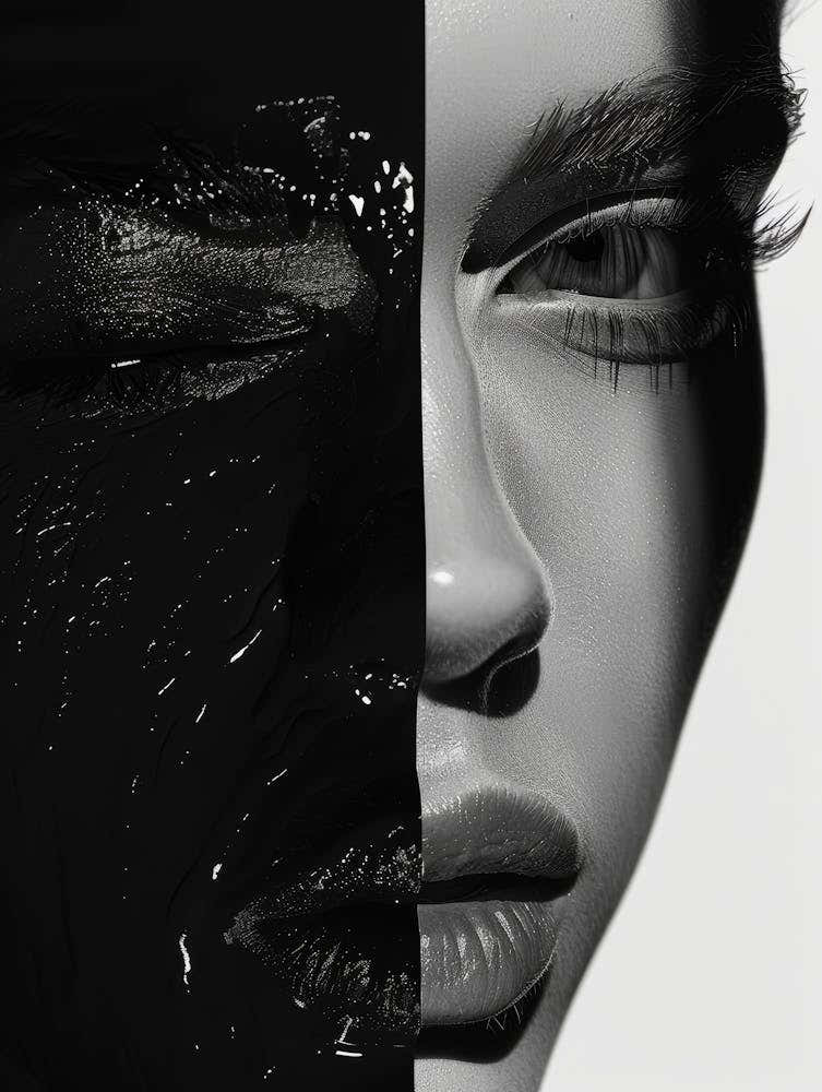 Black And White Portrait 4