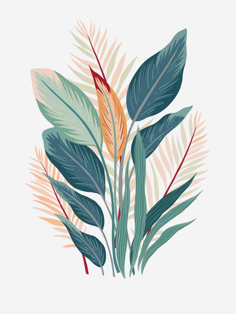 Tropical Leaves 1
