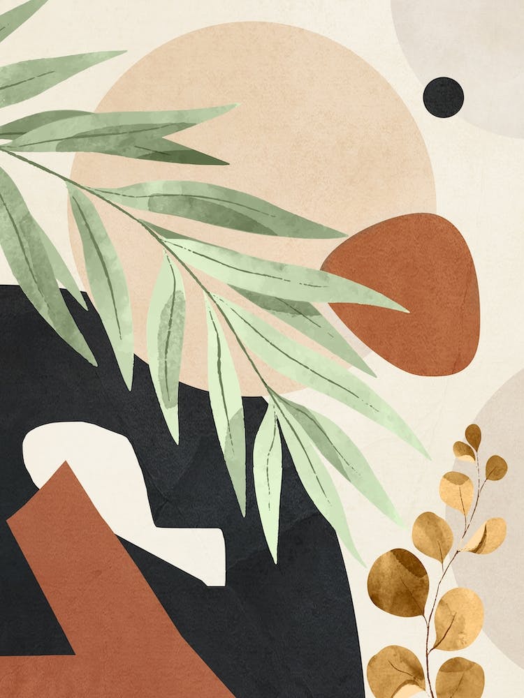 Branches And Leaves In An Abstraction 01