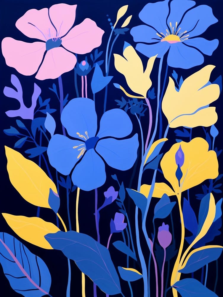 Illustration Fleur Bleue Onagre 1