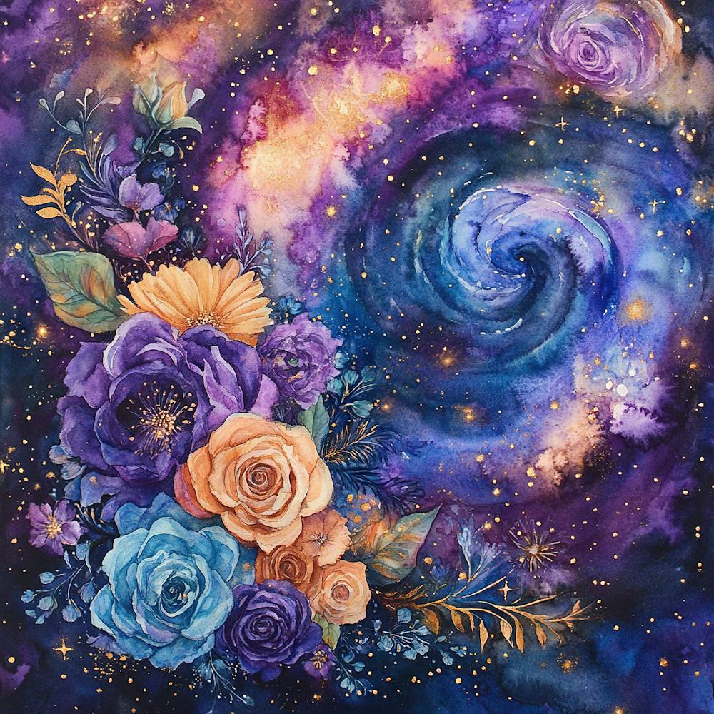 Floral Celestial Galaxy 9