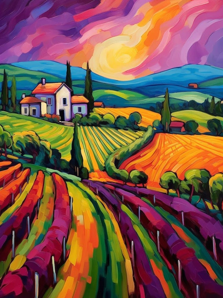 Woodinville Wine Country Fauvism 5