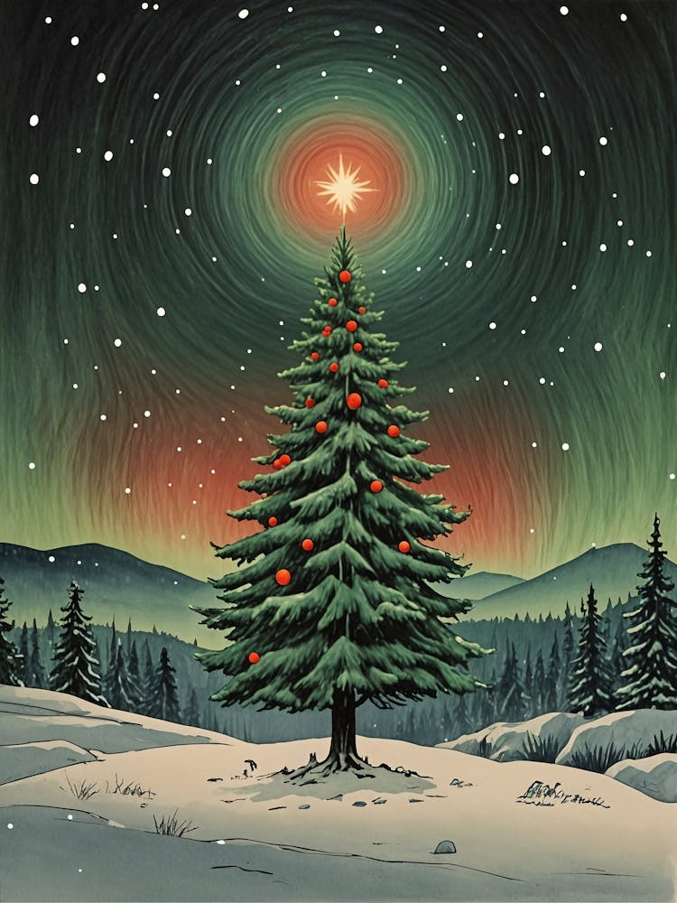 Northern Christmas Tree no1