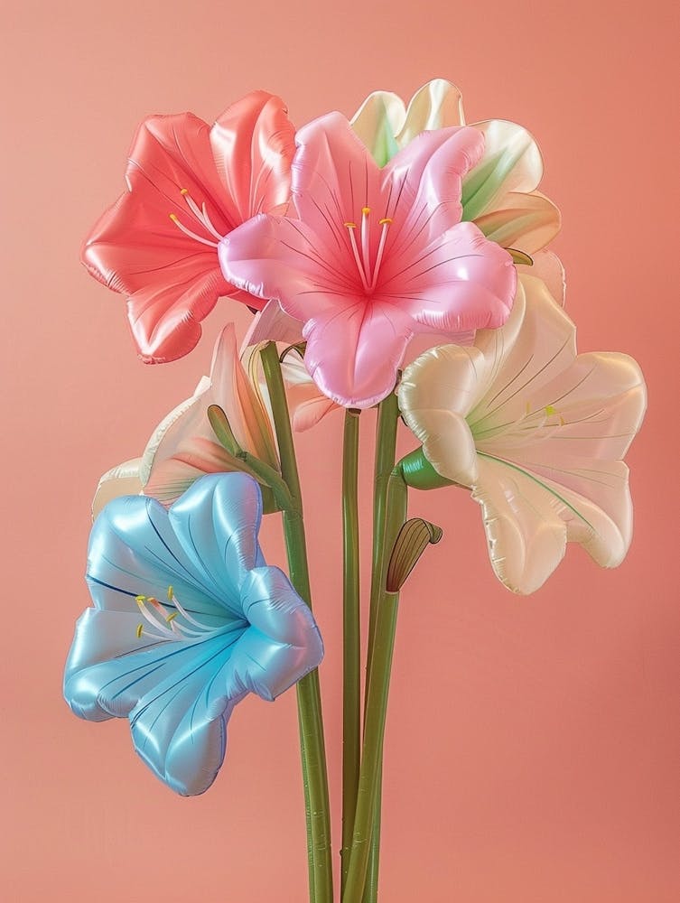 Dreamy Inflatable Flowers Amaryllis 2