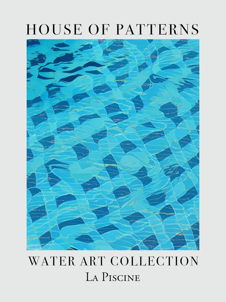 House Of Patterns La Piscine Water 11