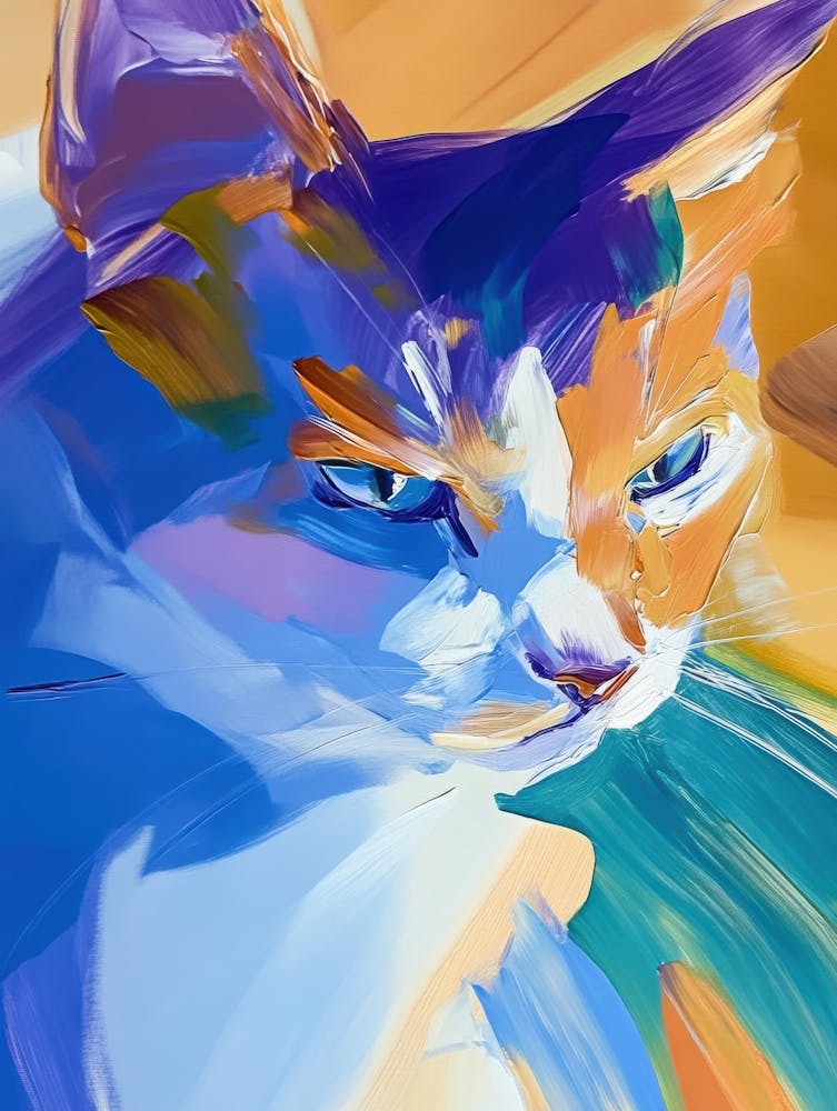 Cat With Blue Eyes 5