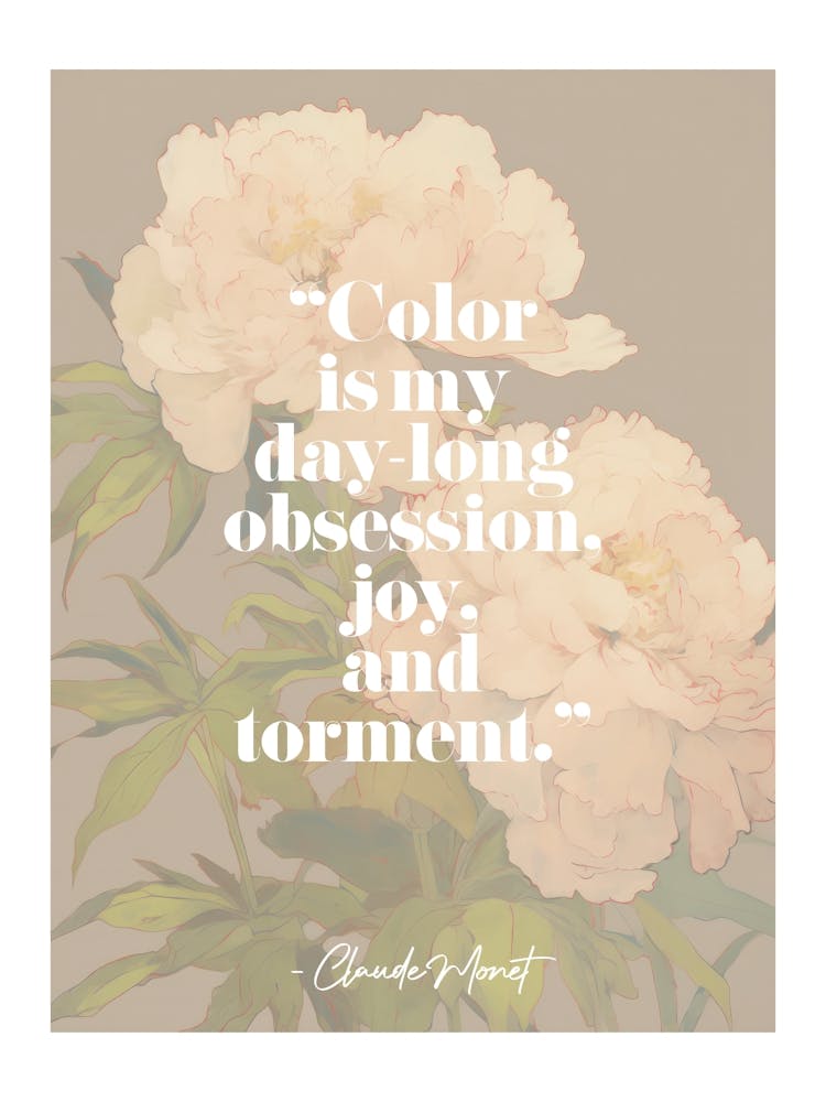 Art Quote By Claude Monet