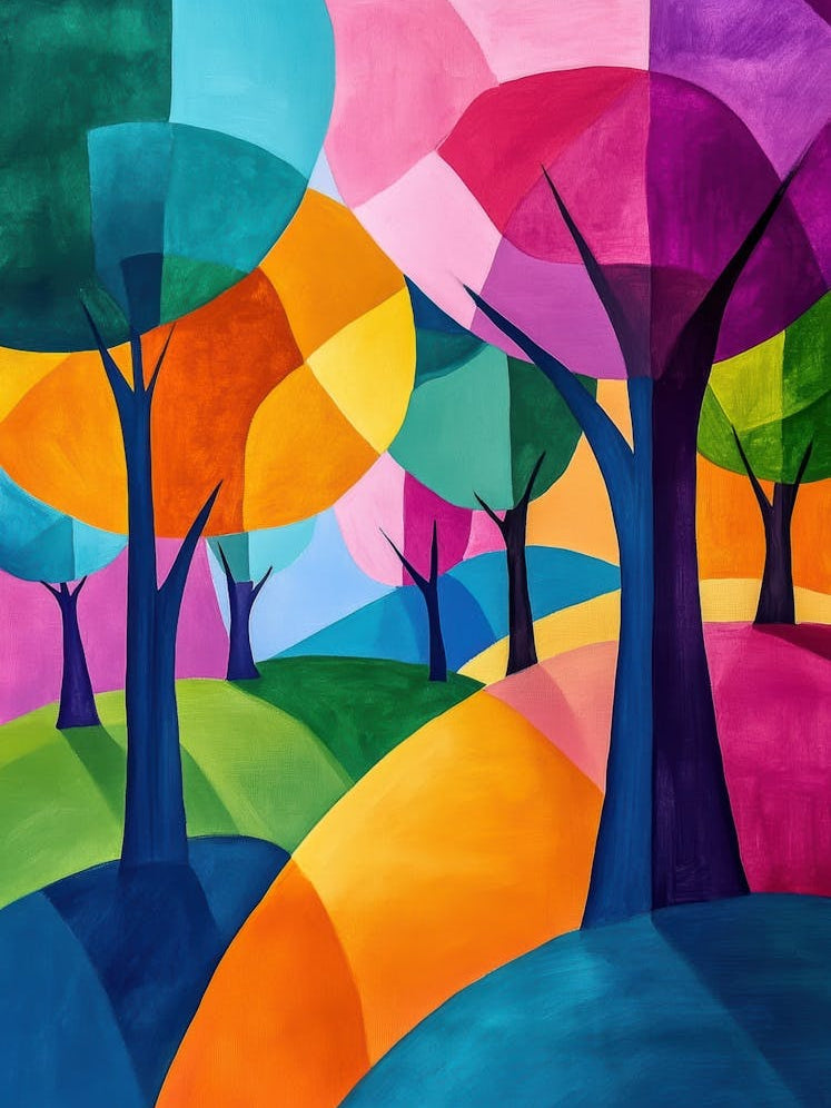 Colorful Trees 7