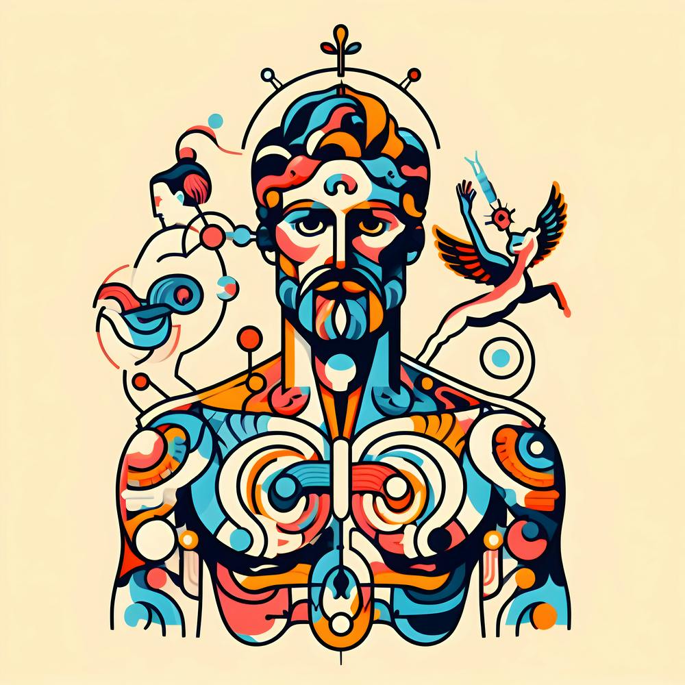 Abstract man