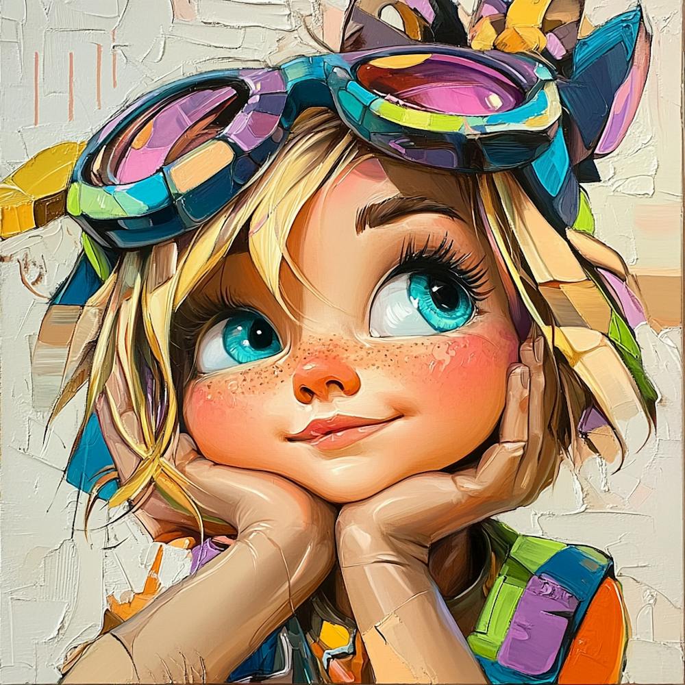 Girl With Goggles