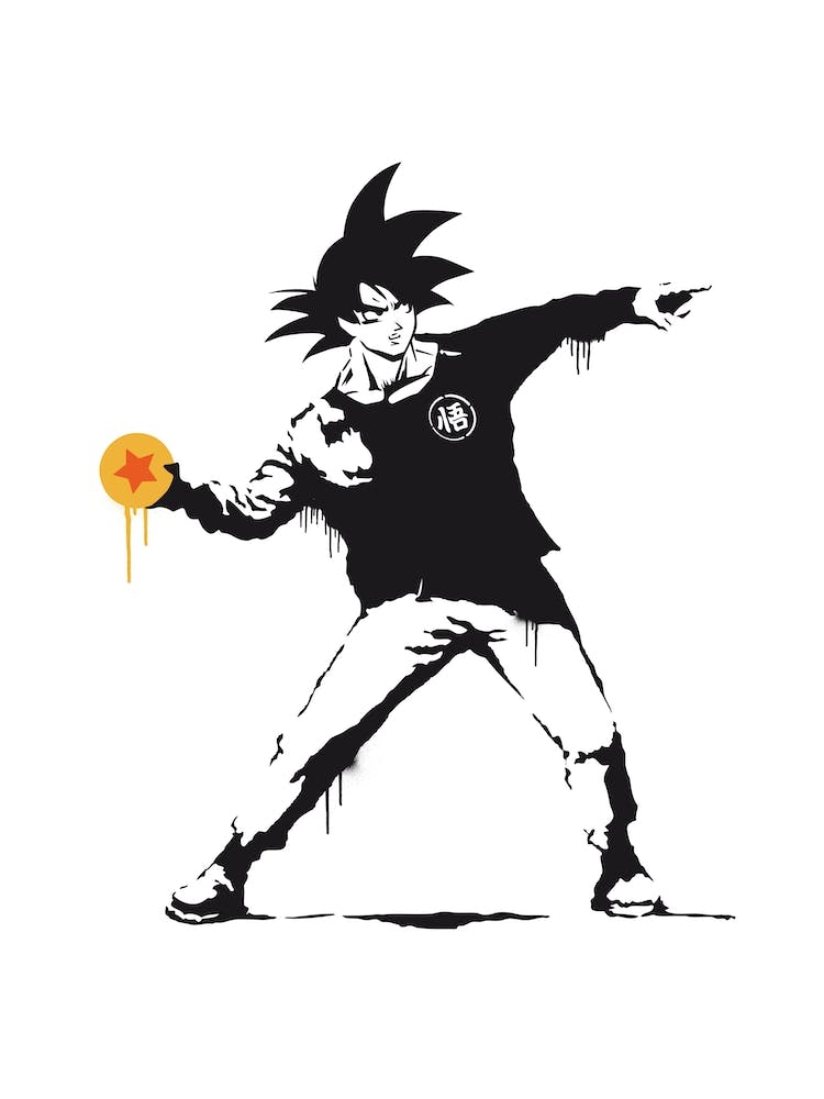 Banksy Goku