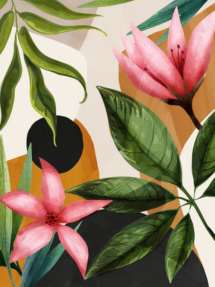 Abstract Tropical Art 7