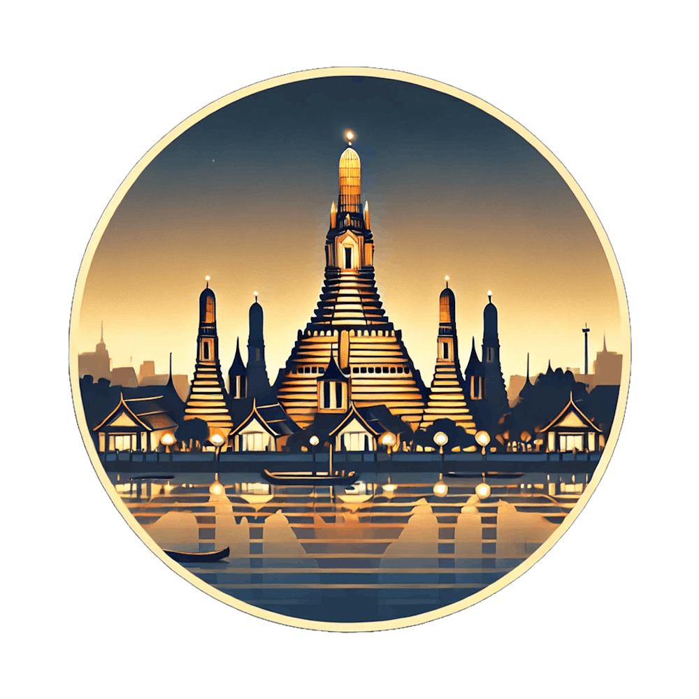 Wat Arun Temple Building Landmark