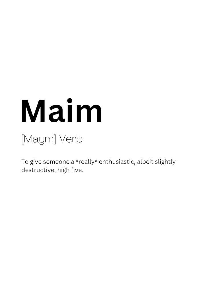 Maim Definition Meaning