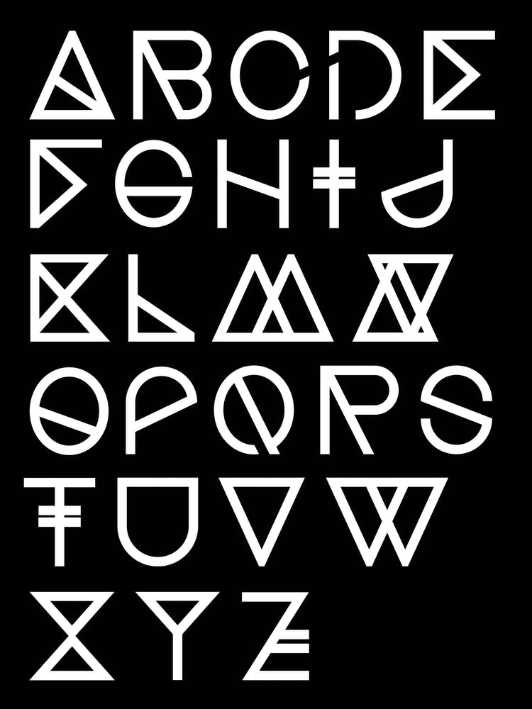 Geometrical Abc Black