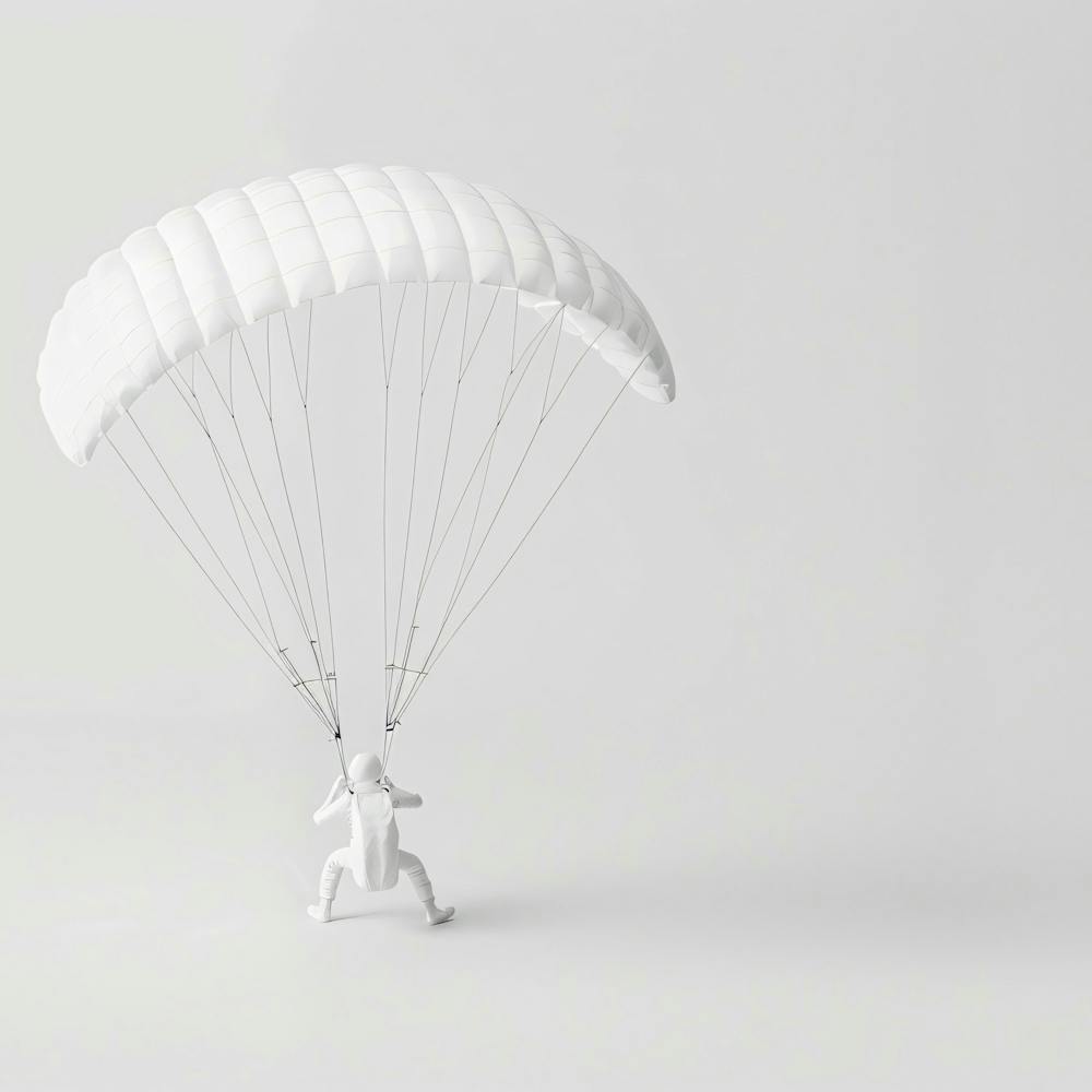 Parachute Blanc