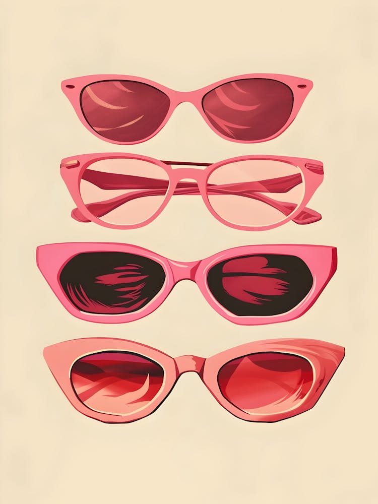 Pink Sunglasses 2