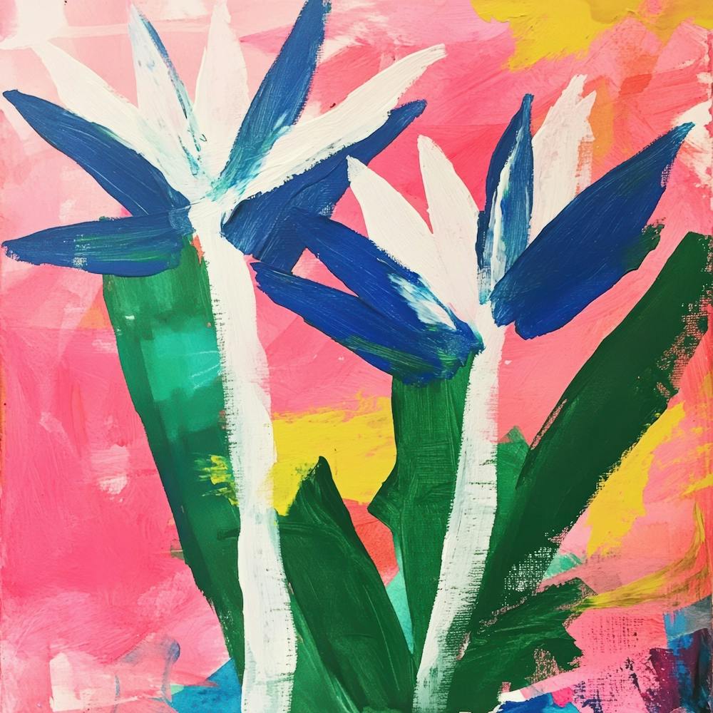 Blue Bird Of Paradise