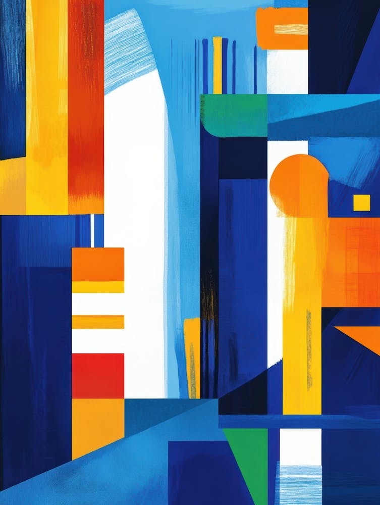 Abstrakte Stadtlandschaft 51