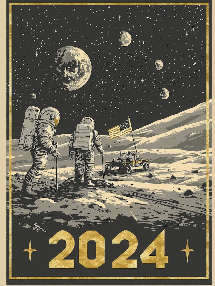 Aihrgdesign A Space Exploration Poster Imagining The Artemis