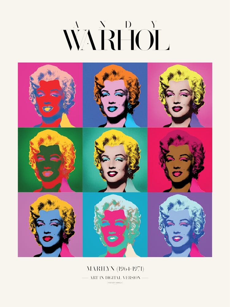 MARILYN 9 POSTER