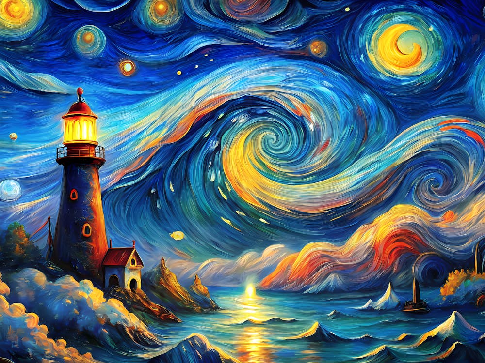 van gogh Starry Night 7