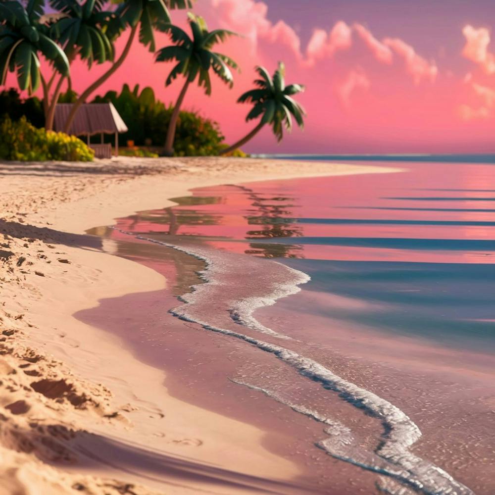 Sunset On The Beach 4