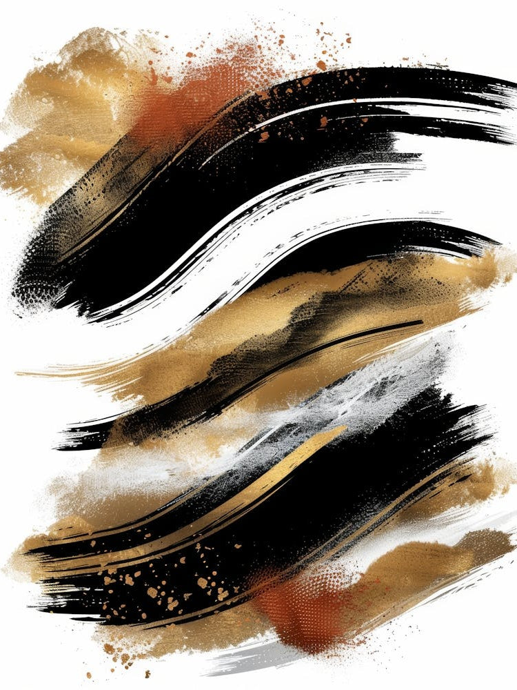 Abstract Brush Strokes 34