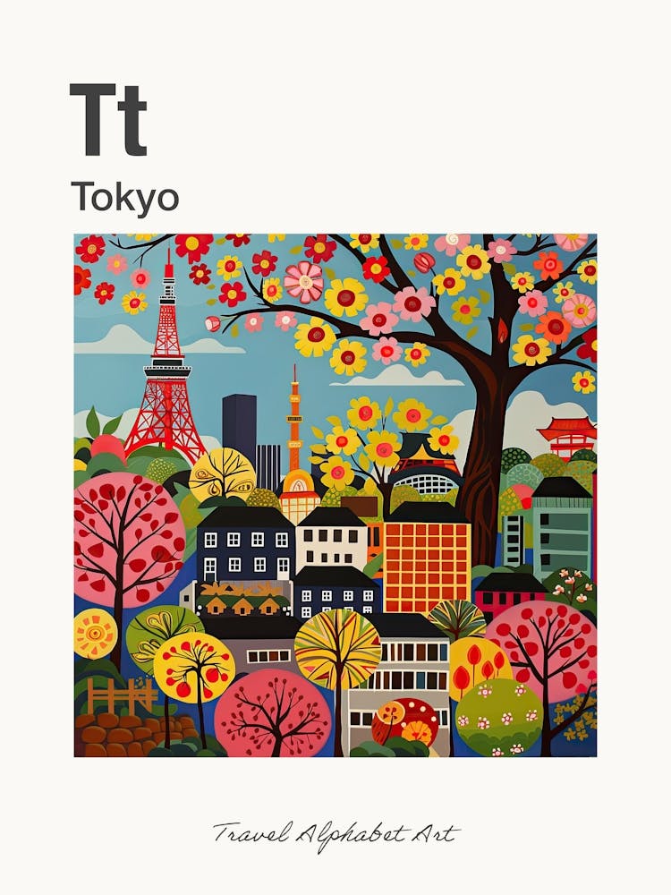 Kids Travel Alphabet  Tokyo 4