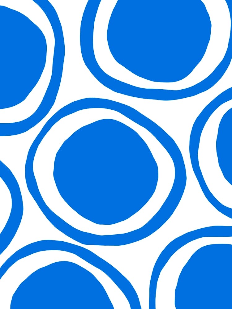 Blue Circles 3