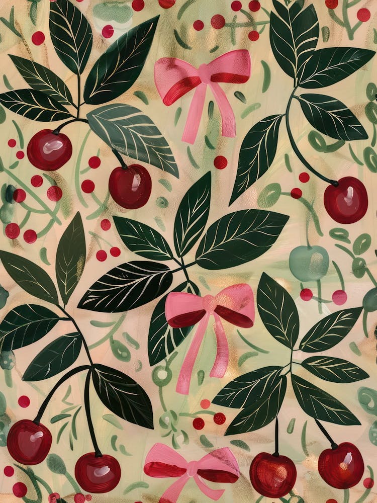 Tropical Bows 1 Pattern