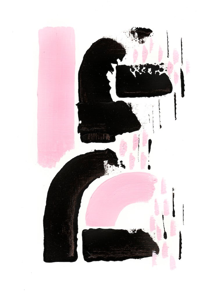 Minimal Black And Pink 3