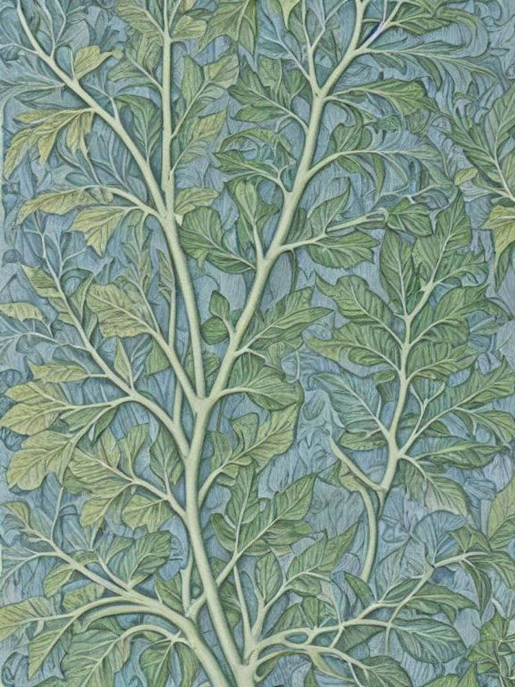 Beech tree Vintage Botanical