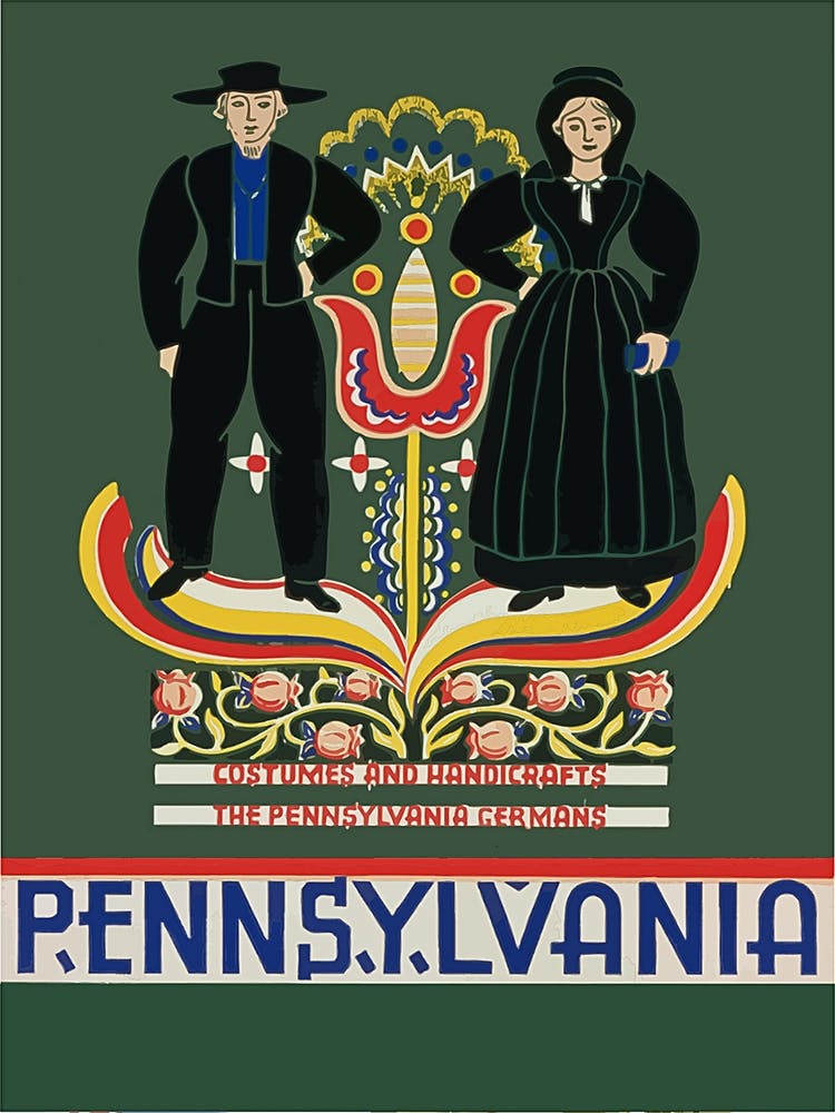 Traditional Costumes In Pennsylvania