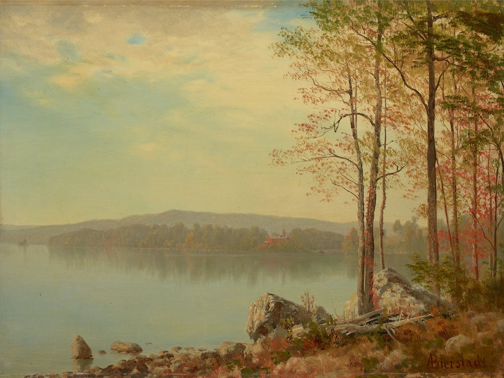 Autumn Landscape, Albert Bierstadt