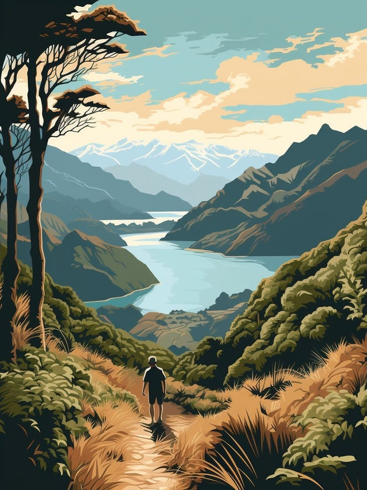 Queen Charlotte Track New Zealand 4 Hiking Trail Landscape