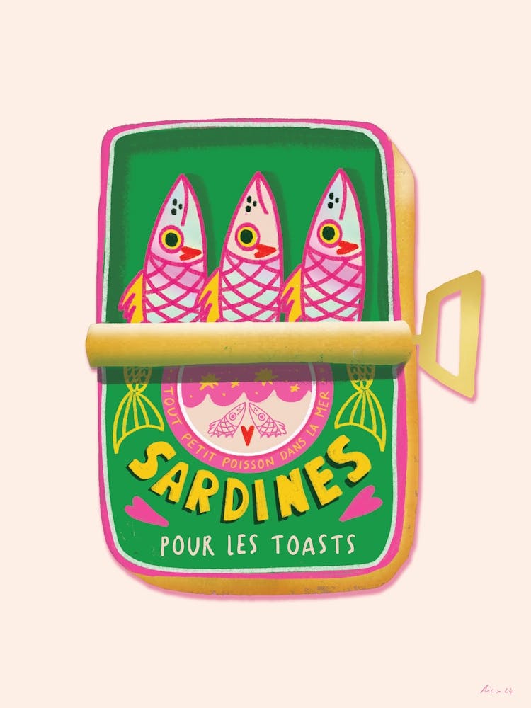 Sardines Rainbow Tin 