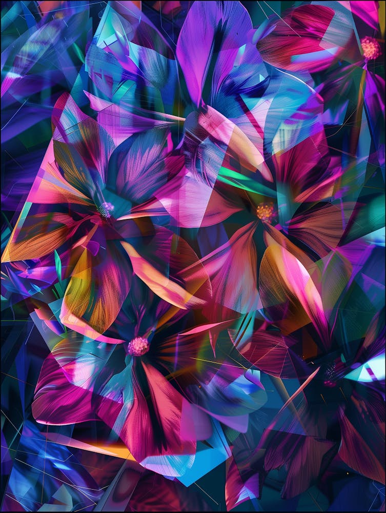 Abstrakte Blumen 2