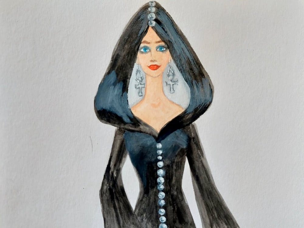 The Girl in the Black Hood