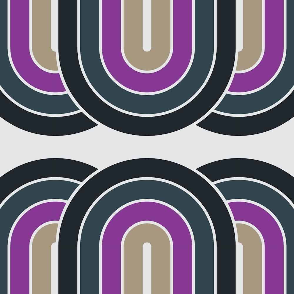 Midcentury Modern Arch Pattern Vxi In Cozy Little Space 02